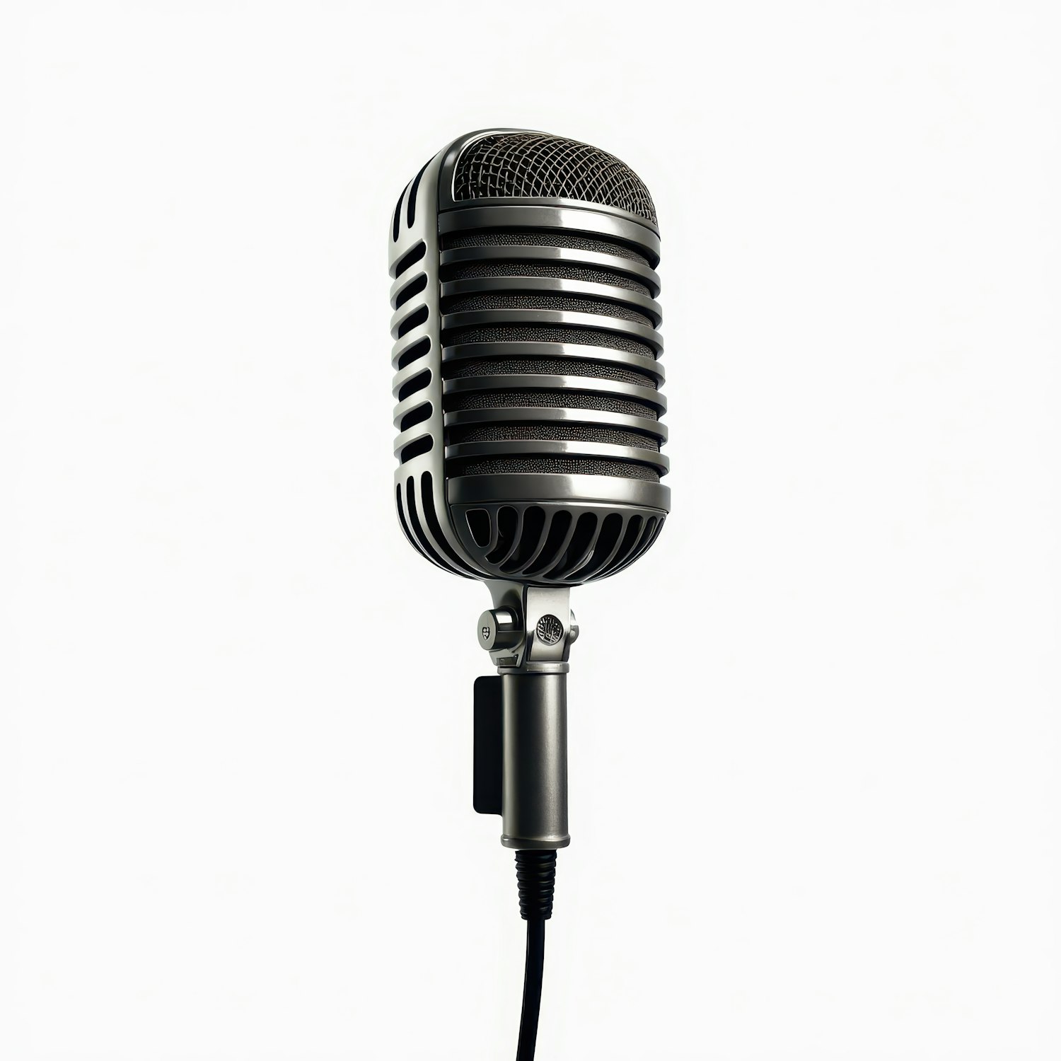 An artist recording in a music studio